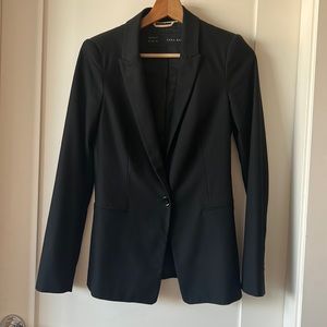 Zara Basic Black Blazer
